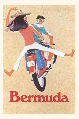 Cover of Vintage Journal Couple on Bike in Bermuda Travel Poster