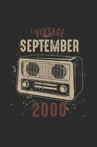 Cover of Vintage September 2000