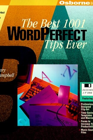 Cover of Jamsa's 1001 WordPerfect Tips