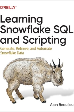 Cover of Learning Snowflake SQL and Scripting