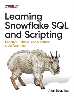 Book cover for Learning Snowflake SQL and Scripting