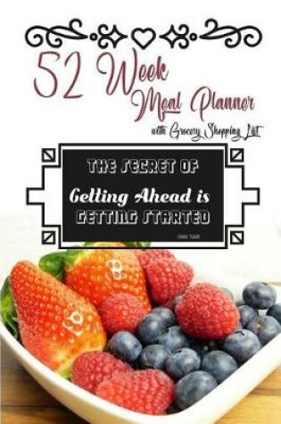 Cover of 52 Week Meal Planner with Grocery Shopping List