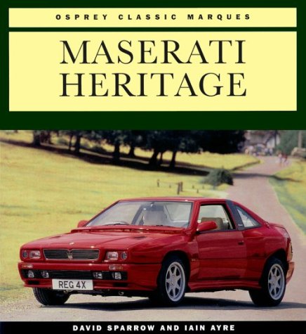 Book cover for Maserati Heritage