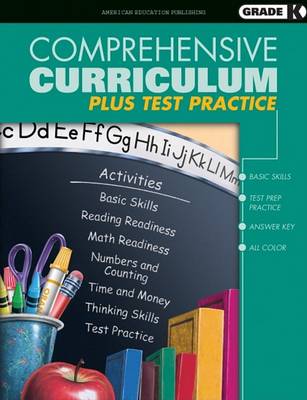 Book cover for Comprehensive Curriculum Plus Test Practice, Kindergarten