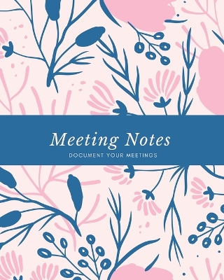 Book cover for Meeting Notes