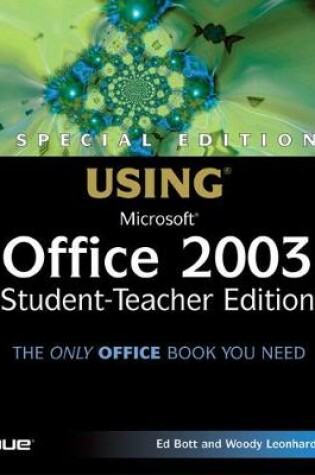 Cover of Special Edition Using Microsoft Office 2003, Student-Teacher Edition