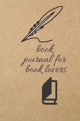 Book cover for Book Journal for Book Lovers