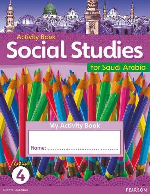 Book cover for KSA Social Studies Activity Book - Grade 4