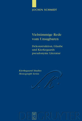 Book cover for Vielstimmige Rede vom Unsagbaren