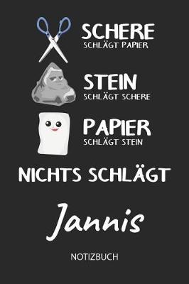 Book cover for Nichts schlagt - Jannis - Notizbuch