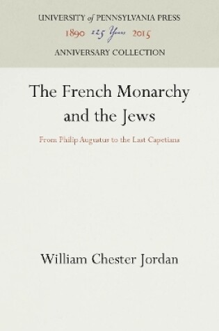 Cover of The French Monarchy and the Jews