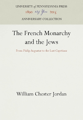 Book cover for The French Monarchy and the Jews