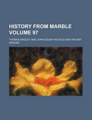 Book cover for History from Marble Volume 97