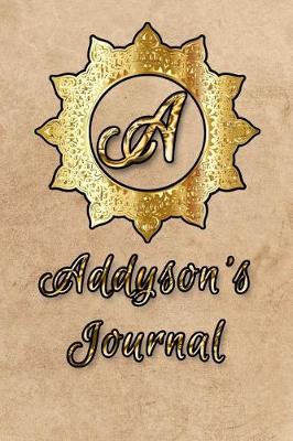 Book cover for Addyson's Journal