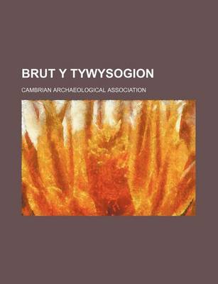 Book cover for Brut y Tywysogion