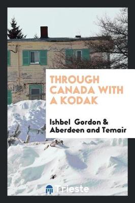 Cover of Through Canada with a Kodak