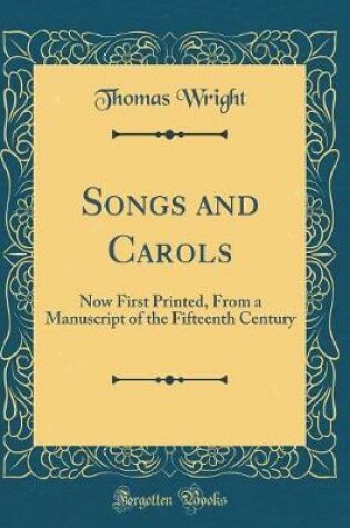 Cover of Songs and Carols