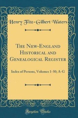 Cover of The New-England Historical and Genealogical Register