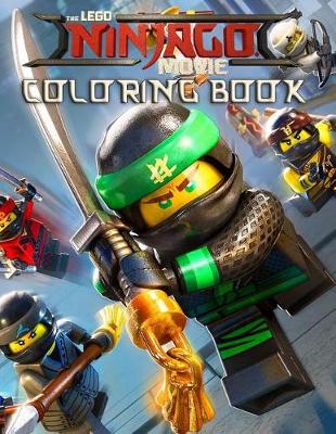 Book cover for Lego Ninjago Movie Coloring Book