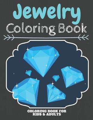 Book cover for Jewelry Coloring Book