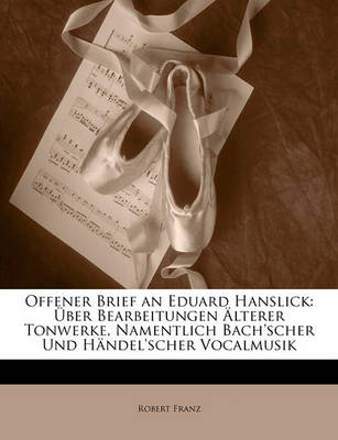 Book cover for Offener Brief an Eduard Hanslick