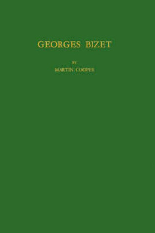 Cover of Georges Bizet.