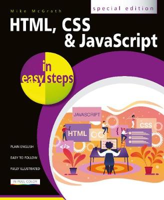 Book cover for HTML, CSS and JavaScript in easy steps