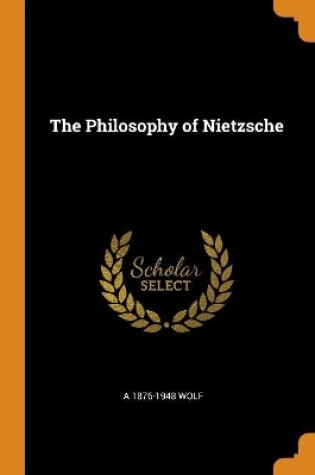 Cover of The Philosophy of Nietzsche