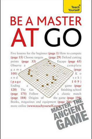 Cover of Be a Master at Go