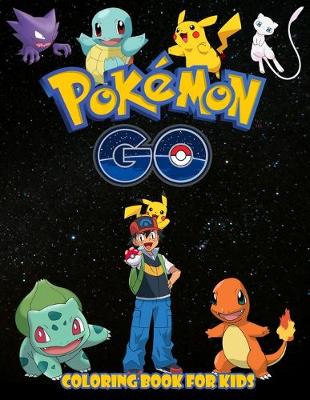 Book cover for Pokemon Go Coloring Book