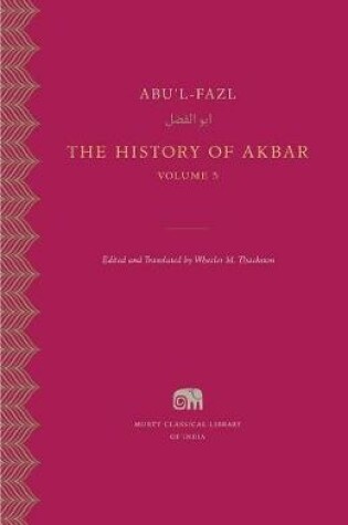 Cover of The History of Akbar