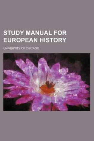 Cover of Study Manual for European History