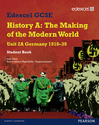 Cover of Edexcel GCSE Modern World History Unit 2A Germany 1918-39 Student Book