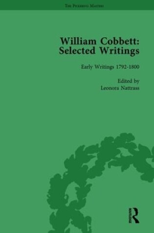 Cover of William Cobbett: Selected Writings Vol 1