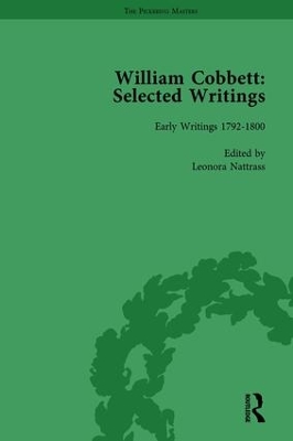 Book cover for William Cobbett: Selected Writings Vol 1