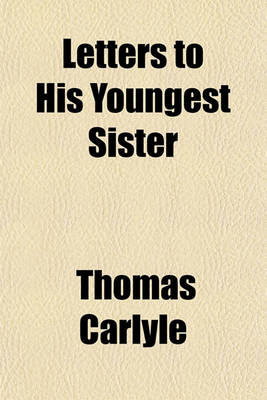 Book cover for Letters to His Youngest Sister