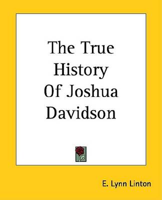 Book cover for The True History of Joshua Davidson