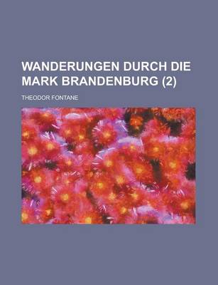 Book cover for Wanderungen Durch Die Mark Brandenburg (2)