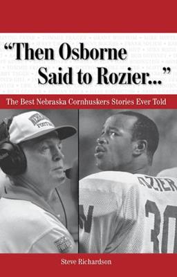 Book cover for "Then Osborne Said to Rozier. . ."