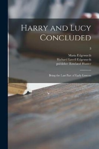 Cover of Harry and Lucy Concluded