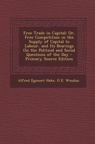 Cover of Free Trade in Capital