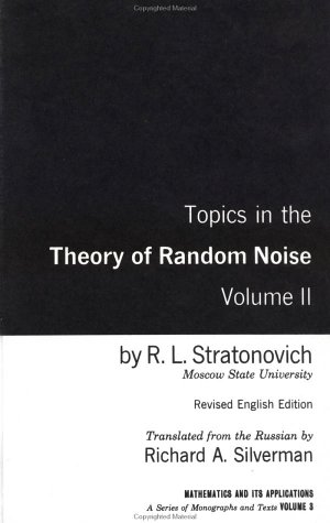 Book cover for Topics In the Theory of Random Noise, Volume 2