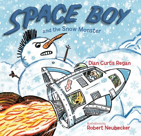 Book cover for Space Boy and the Snow Monster