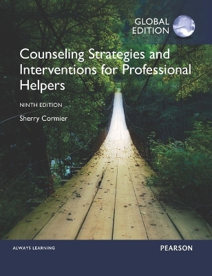 Book cover for Counseling Strategies and Interventions for Professional Helpers, Global Edition