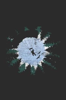 Book cover for Paragliding Forest Silhouette