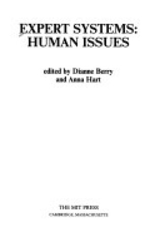 Cover of Berry: Expert Systems - Human Issues