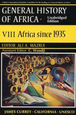 Cover of General History of Africa volume 8 [pbk unabridged]