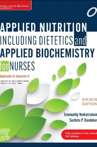 Cover of Applied Nutrition Including Dietetics and Applied Biochemistry for Nurses - E-Book