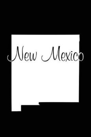 Cover of New Mexico - Black Lined Notebook with Margins