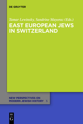 Book cover for East European Jews in Switzerland